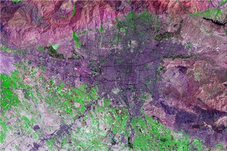 تهیه نقشه زمین‌شناسی شهر تهران