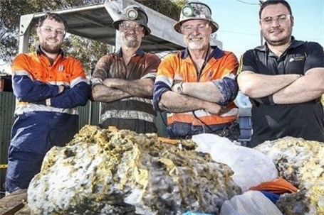 کشف بزرگ ترین سنگ طلا در استرالیا