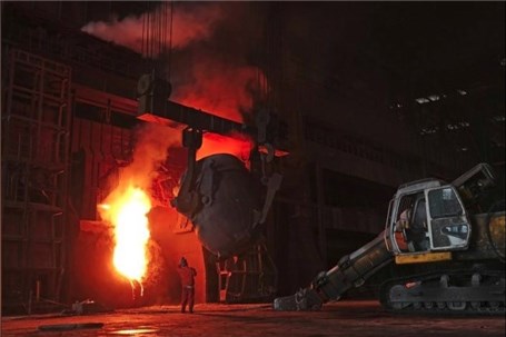 ریزش قیمت فولاد در شانگهای