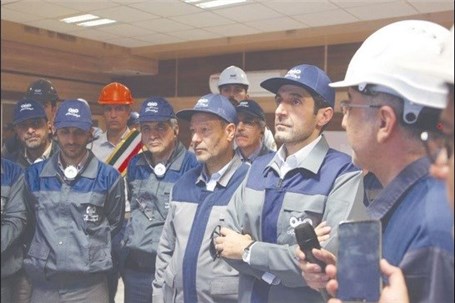افتتاح کارخانه تولید بنتونیت در شرکت فولاد سنگان