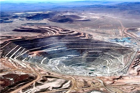 شیلی صدر نشین تولید معادن فلزسرخ جهان