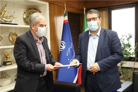 اعطای حکم رییس جدید سازمان نظام مهندسی معدن ایران توسط وزیر صمت