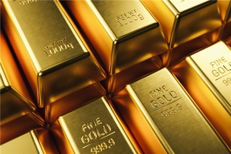 کاهش نرخ هر اونس طلا به ۱۸۲۲ دلار