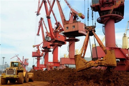 کاهش واردات سنگ آهن چین