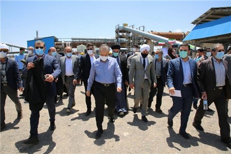 افتتاح واحد کشت و صنعت شریف و فرآوری معدن سنگ آهن