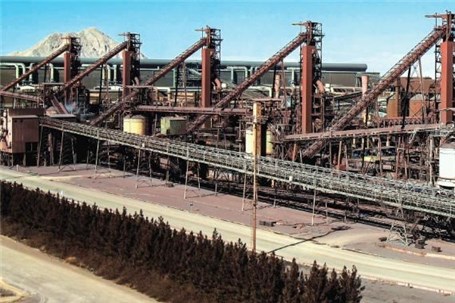 گذر از رکورد تولید نیم میلیون تن آهن اسفنجی در واحد احیا مستقیم شماره ۱ ناحیه آهن‌سازی