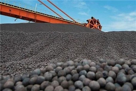 رشد ۱۴ درصدی تولید گندله سنگ آهن در پنج ماه امسال
