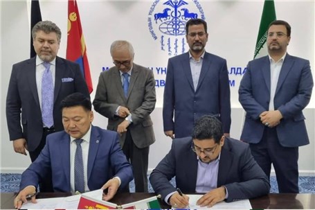 امضای تفاهم نامه همکاری با اتاق بازرگانی مغولستان