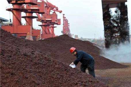افت قیمت سنگ آهن چین