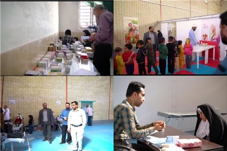 ارائه بیش از ۱۳۰۰ خدمت درمانی رایگان در اردوی جهادی "شهدای استبرق" شهر بابک