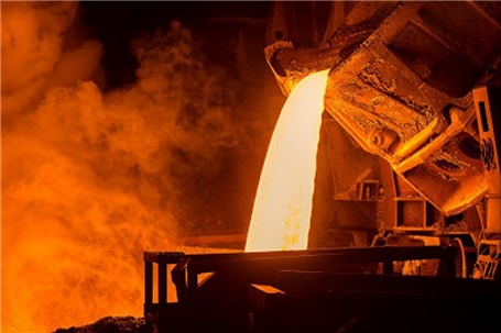 ایران دارای بالاترین رشد تولید فولاد خام در میان ۱۰ کشور برتر