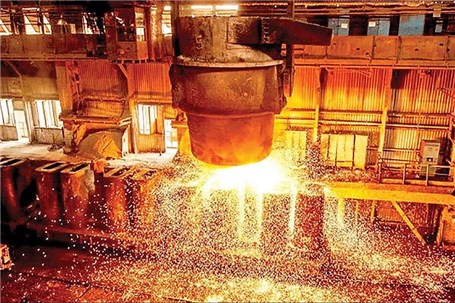 رشد ۱۶.۳ درصدی تولید فولاد خام ایران